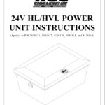 24V HL/HVL Power Unit Instructions