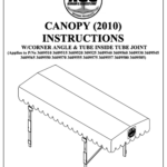 Canopy (2010) Instructions W/Corner Angle & Tube Inside Tube Joint