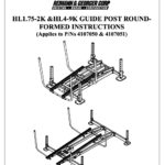 HL1.75-2K & HL4-9K Vertical Post Guide-Ons