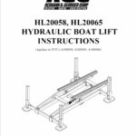 Hydraulic Boat Lift Instructions For HL20058, HL20065