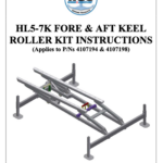 HL5-7K Fore & Aft Keel Roller Kit Instructions