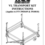 VL Polywheel Transport Kit Instructions