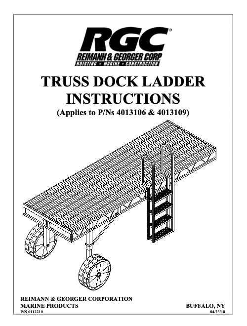 T-Dock Ladder