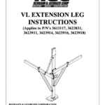 VL Extension Leg Instructions