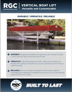 Vertical Boat Lift Sheet